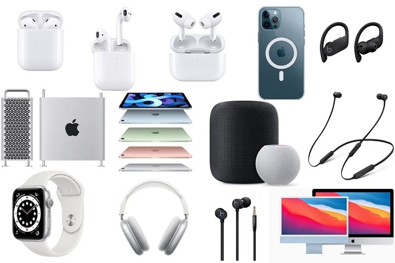 Apple sản xuất và kinh doanh rất nhiều dòng sản phẩm công nghệ khác nhau