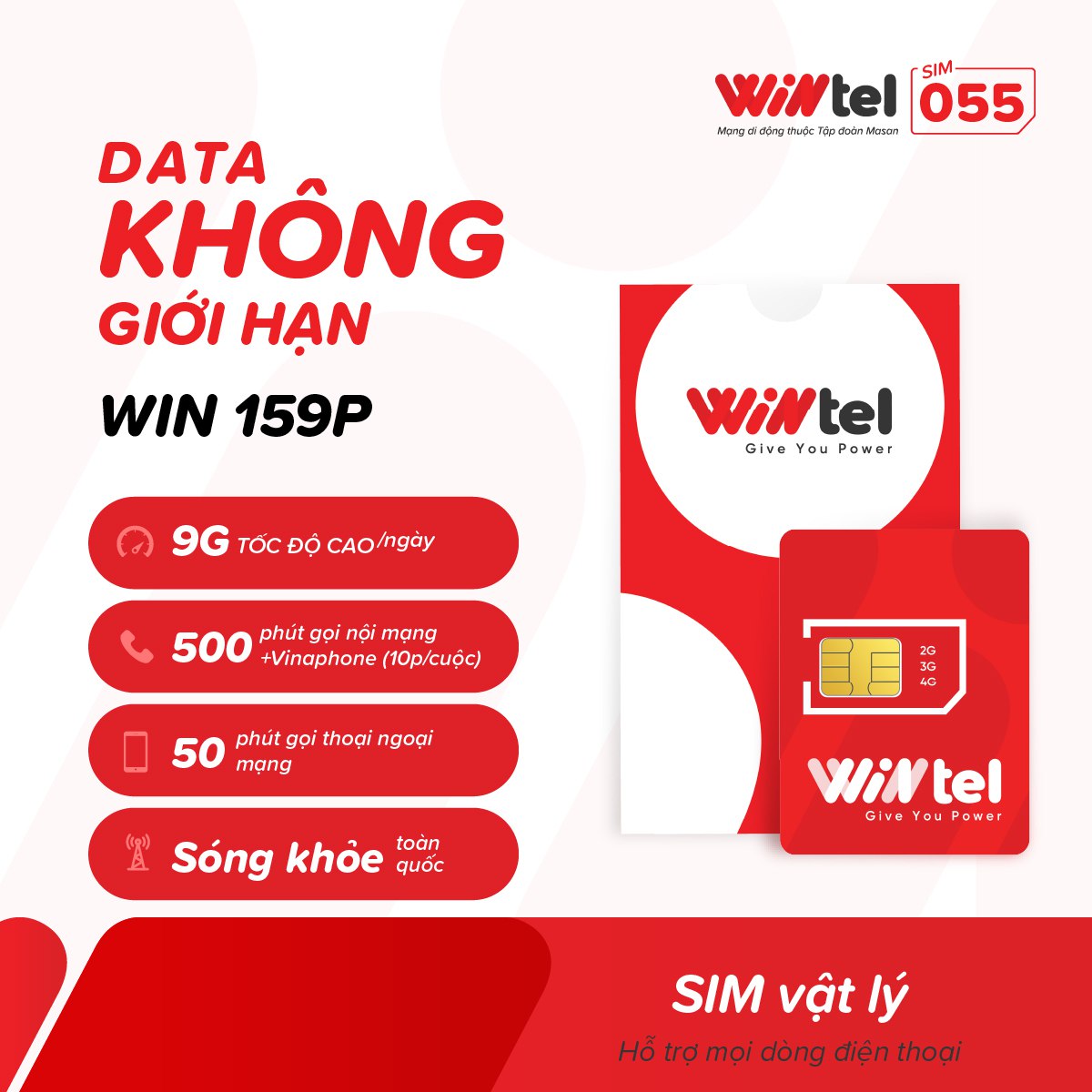 SIM Wintel WIN159P