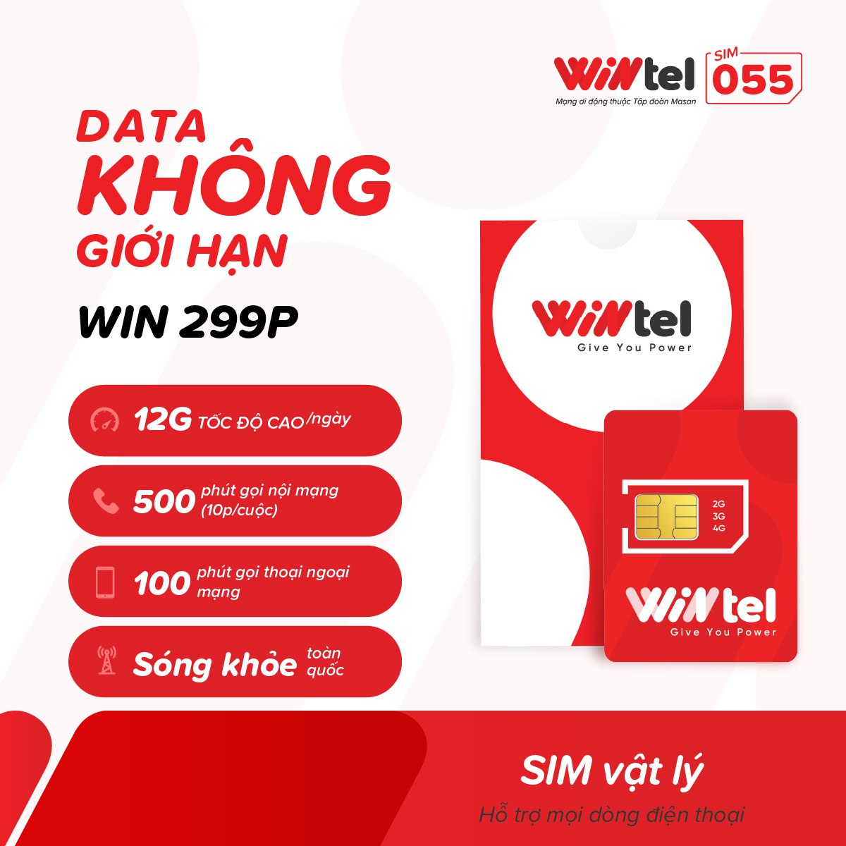 SIM Wintel WIN299P