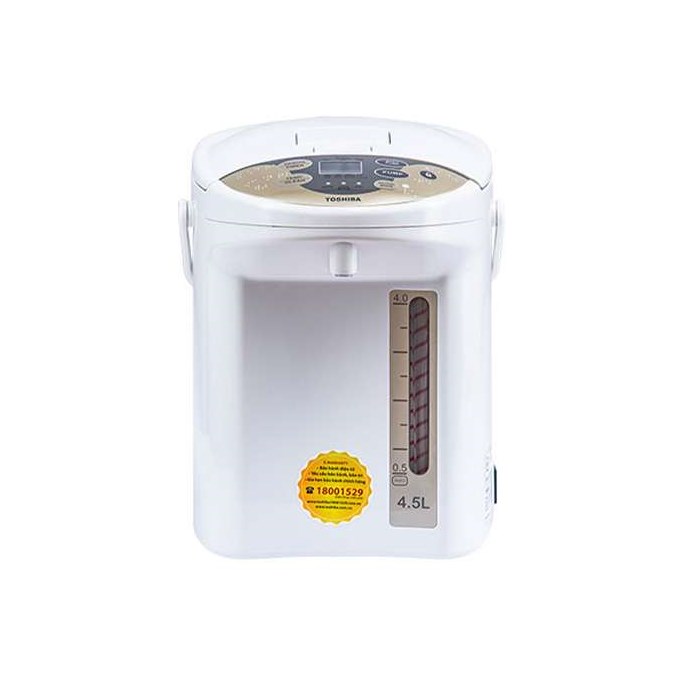 Bình thủy điện TOSHIBA PLK-45SF(WT)VN, 4.5L
