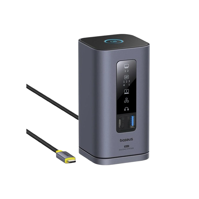 Hub chuyển đổi Baseus Spacemate Series 10 in 1 dùng cho Mac