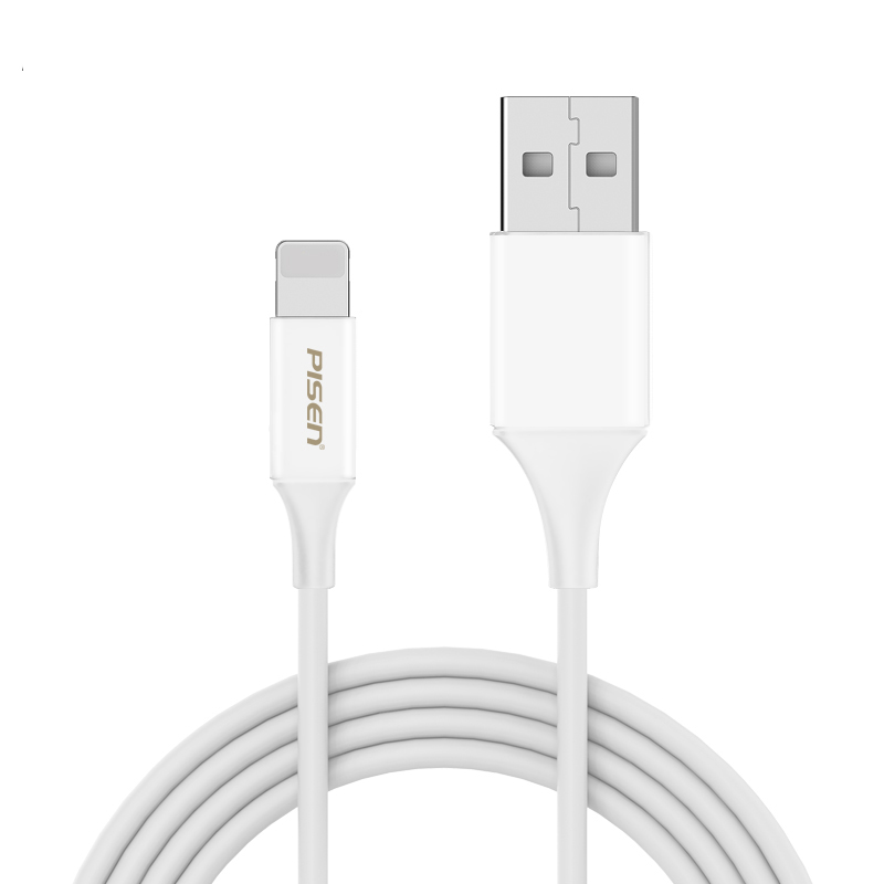 Cáp Pisen-Mr White Lightning USB-A 1m