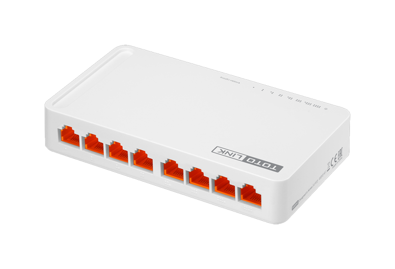 Bộ chia mạng Switch Totolink S808G 8 cổng – Chính hãng