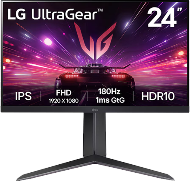 Màn hình LG UltraGear 24GS65F-B (23.8 inch/FHD/IPS/180Hz/1ms