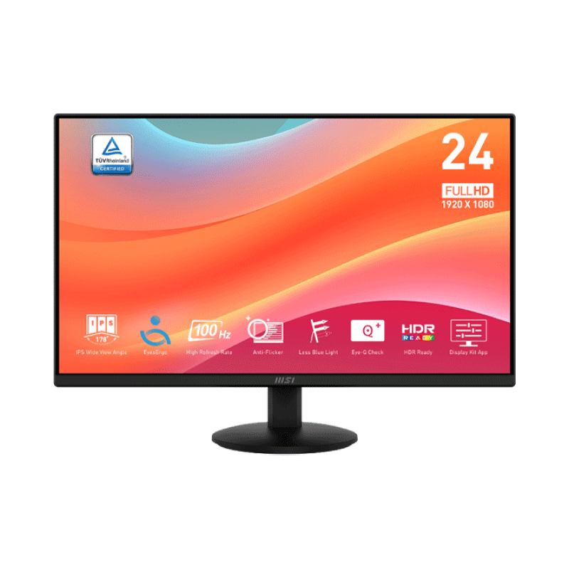 Màn hình MSI PRO MP242L (23.8 inch/FHD/IPS/100Hz/1ms) - Chính hãng