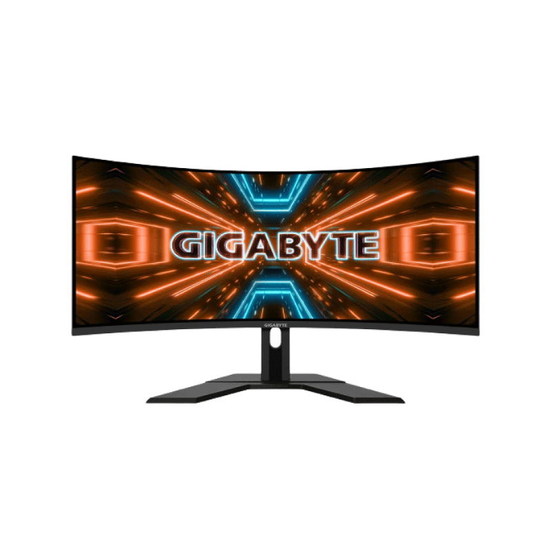 Màn hình Gigabyte G34WQC A-EK 34 inch/WQHD/VA/144Hz/1ms/350nits/HDMI+DP/Loa/Cong - Chính hãng