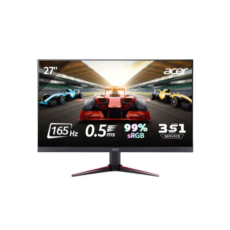 Màn hình Acer VG270S (27inch/FHD/IPS/165Hz/2ms/250nits/HDMI+DP+Audio/Freesync) - Chính hãng