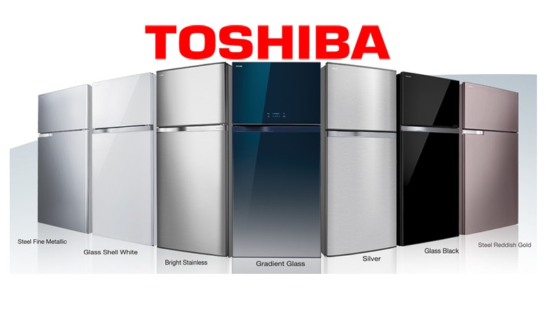 Tủ lạnh Toshiba.