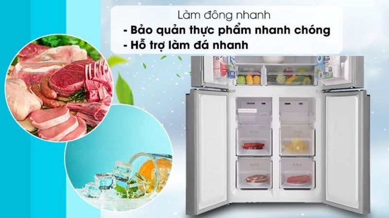 Bảo quản nhanh chóng.