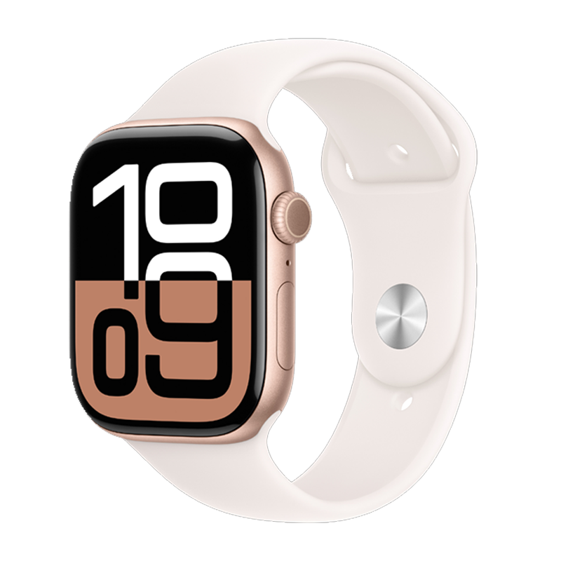 Apple Watch Series 10 GPS, 42mm Viền Nhôm Dây Cao Su
