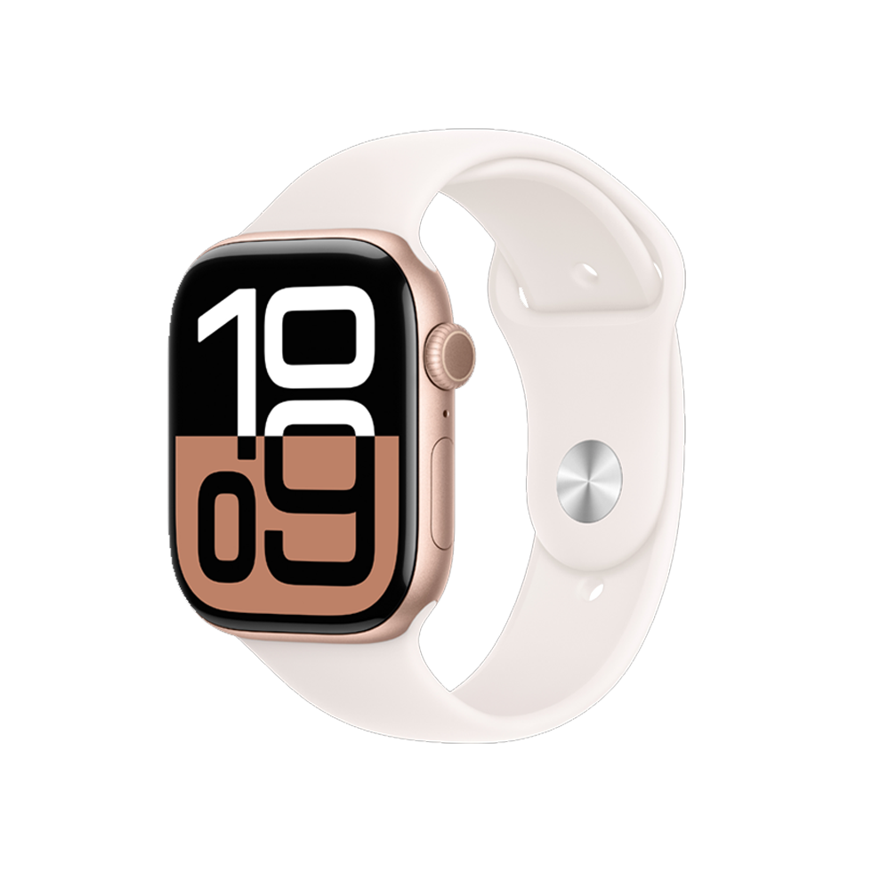 Apple Watch Series 10 GPS, 42mm Viền Nhôm Dây Cao Su