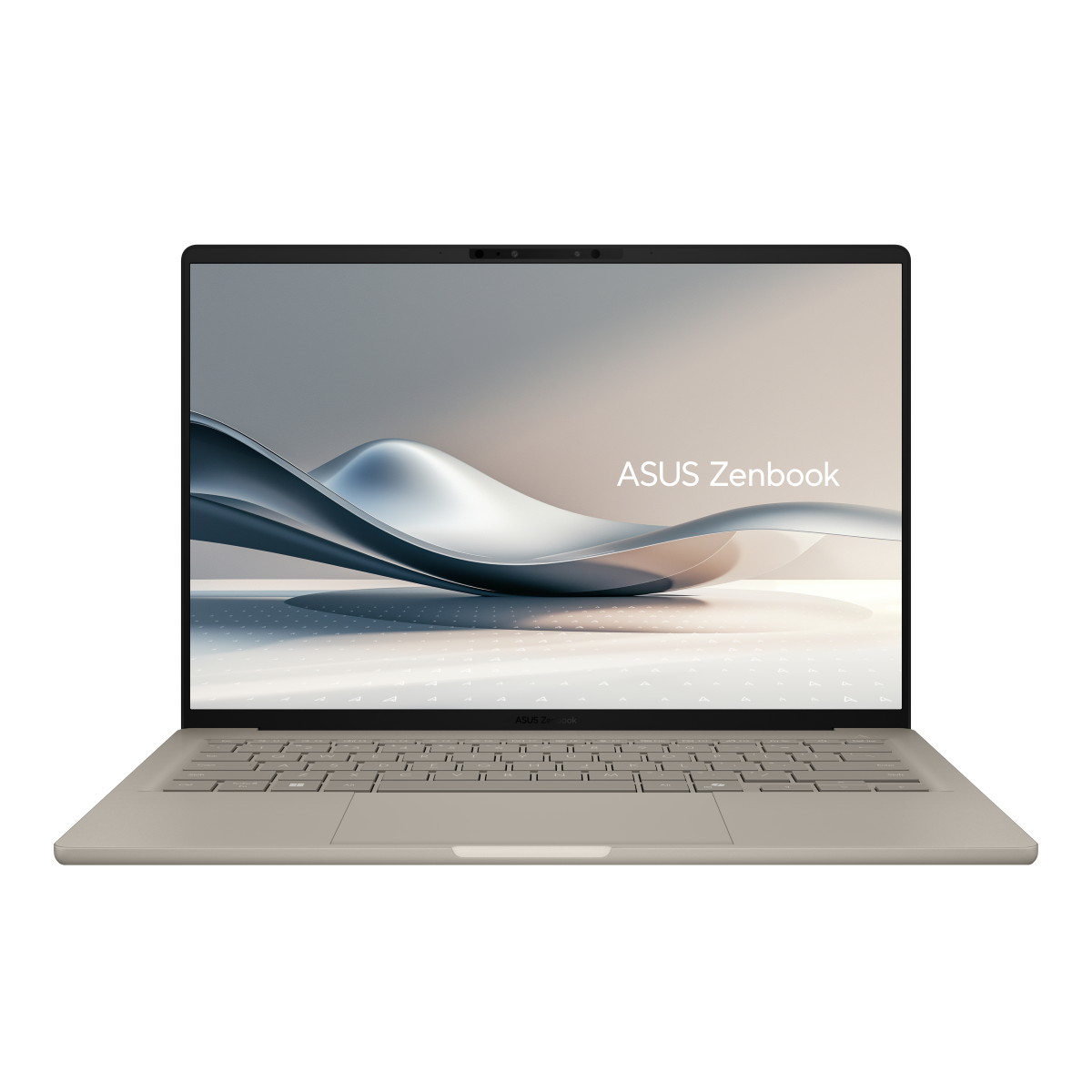 Laptop ASUS Zenbook A14 (UX3407QA-QD299WS) (X1-26-100/16GD5X/512GB/14.0_WUXGA/OLED/WiFi6E/BT5/3C70WHrs/W11SL/TÚI/BE) - Chính hãng