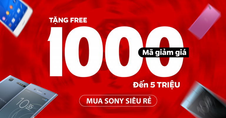 Sony 1000 ma giam gia