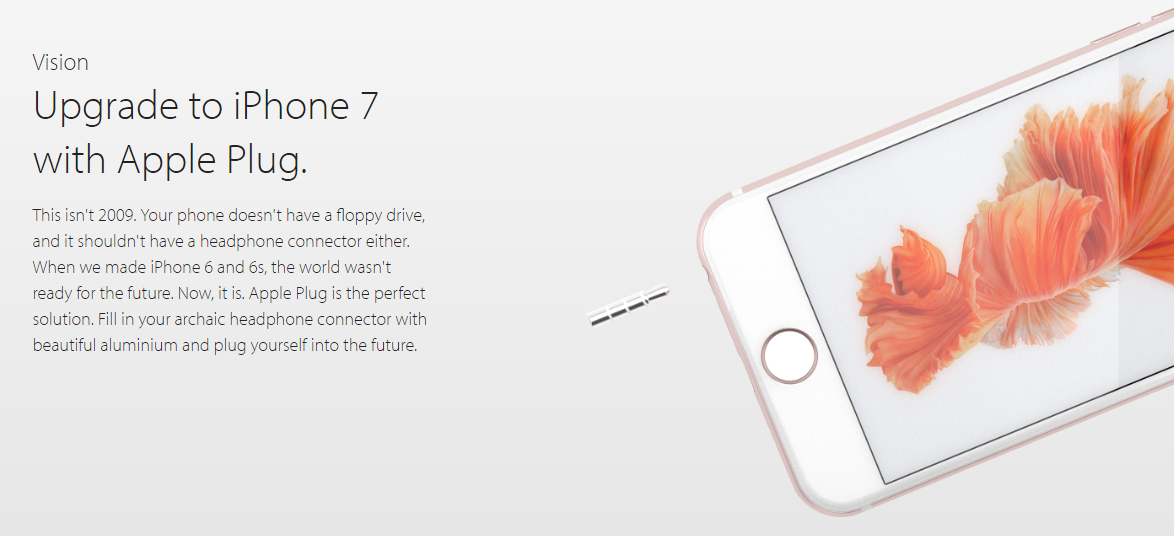 Tầm nhìn, Apple Plug sẽ nâng cấp chiếc iPhone của bạn lên iPhone 7