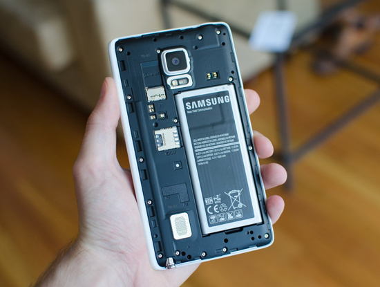 Kết quả hình ảnh cho Galaxy Note 7 tân trang pin