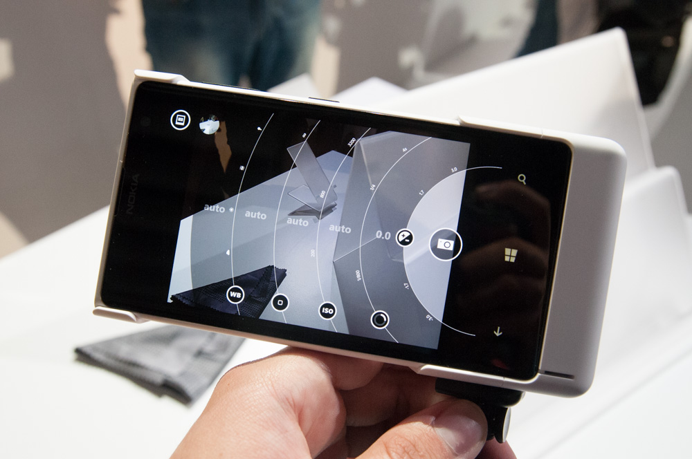 giao diện camera smartphone nokia mới