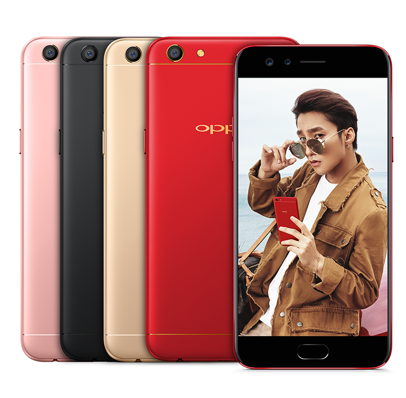 oppo f3 đỏ 1