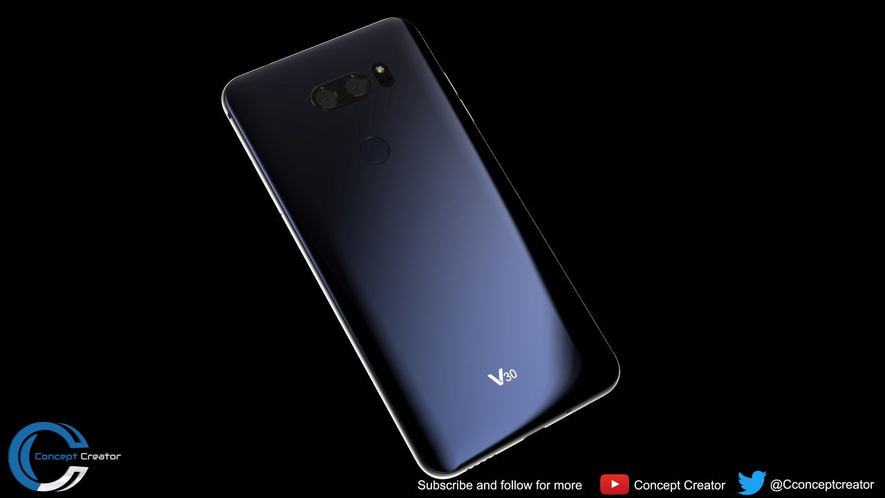 thiết kế lg v30 cncept creator