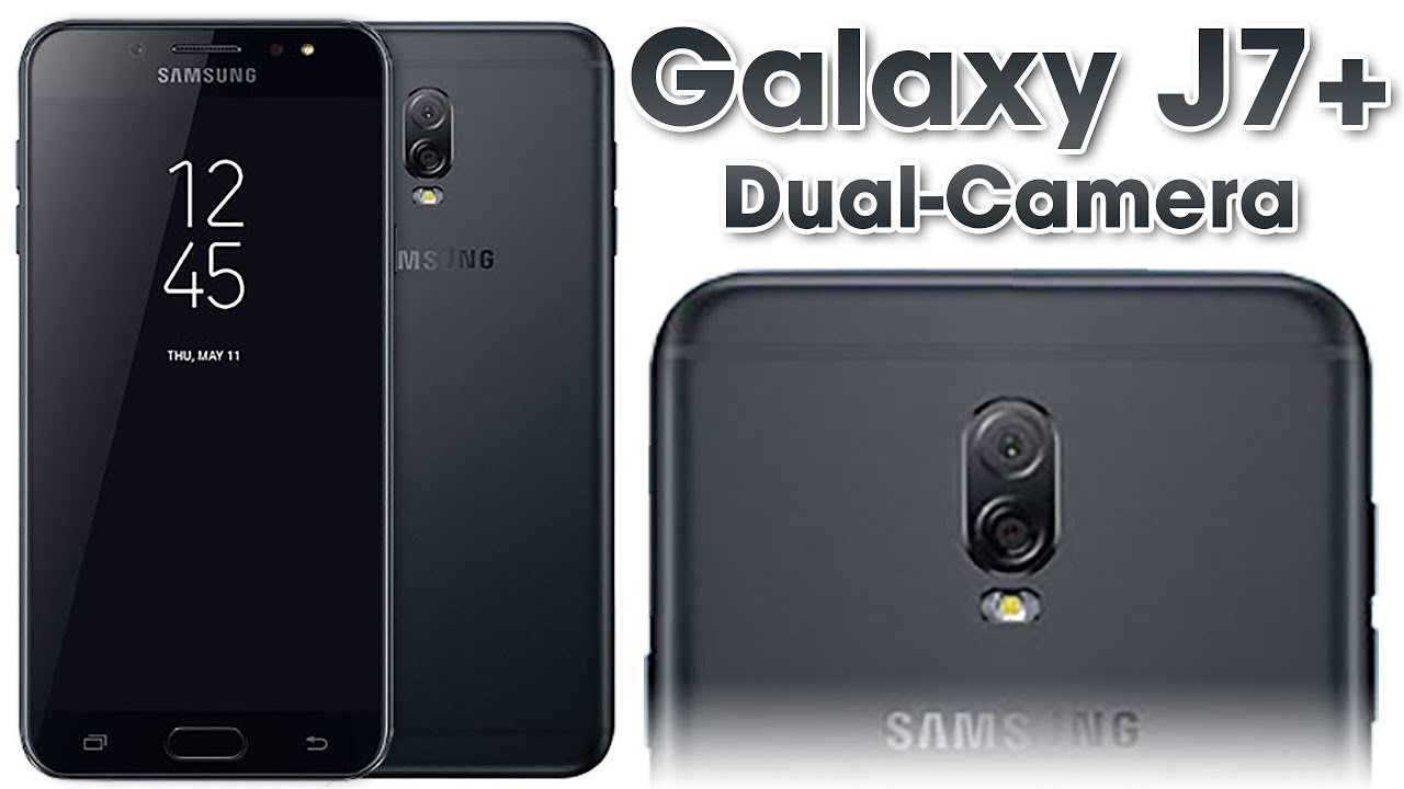 Galaxy J7 plus smartphone chụp ảnh xóa phông