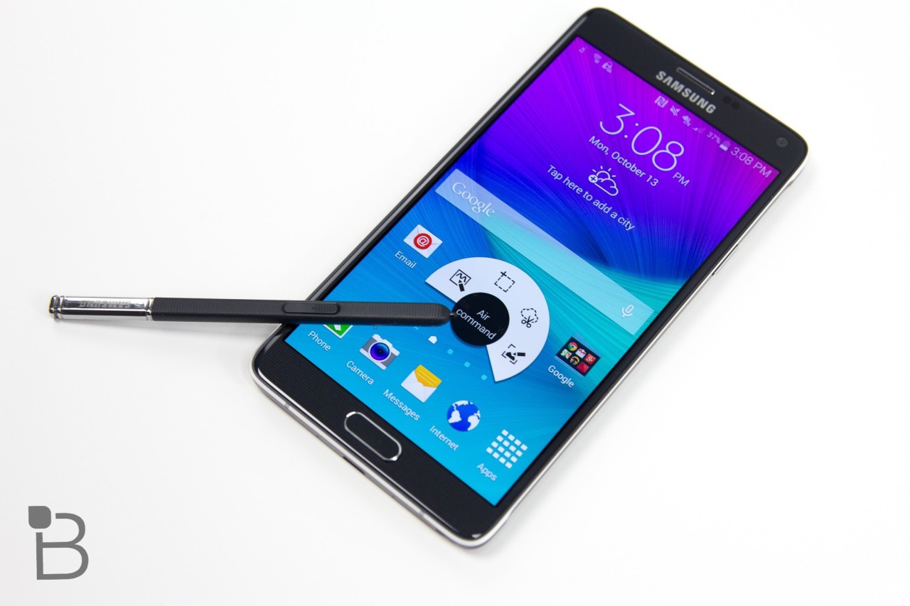 galaxy note 4 lỗi pin