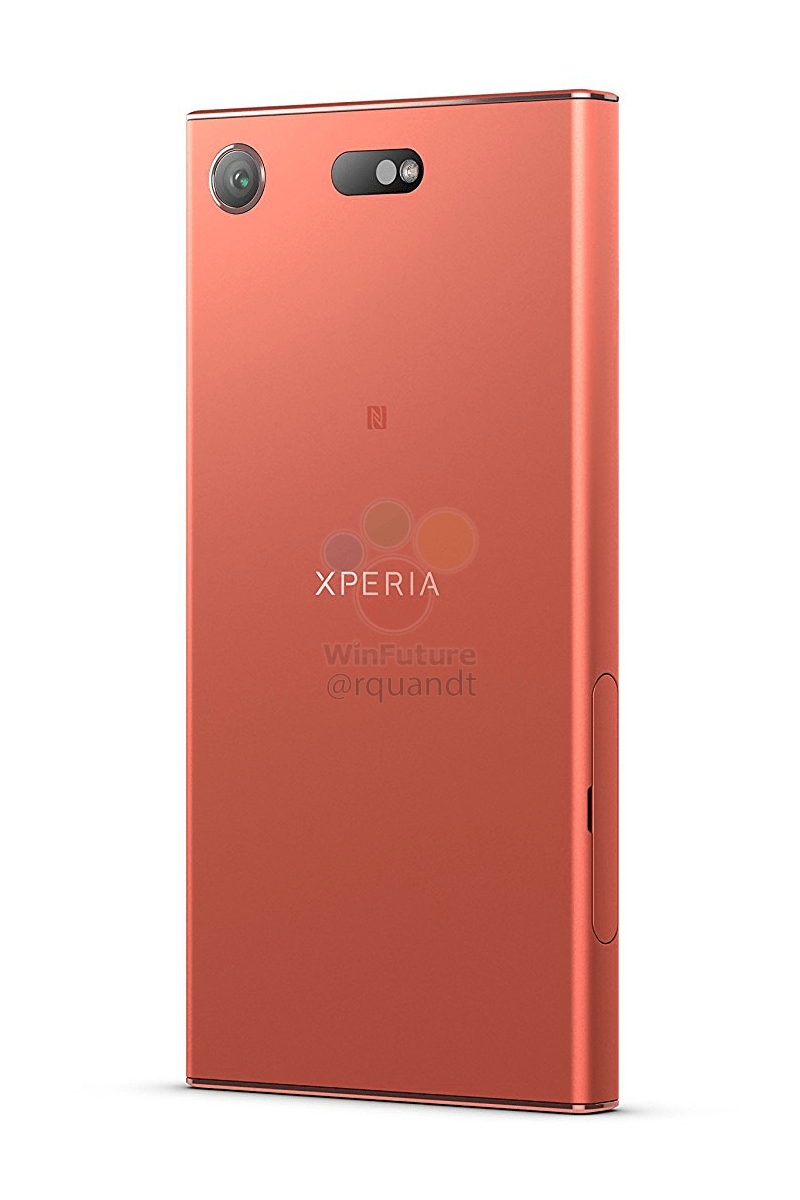 hình ảnh xperia xz1 compact màu đỏ cam