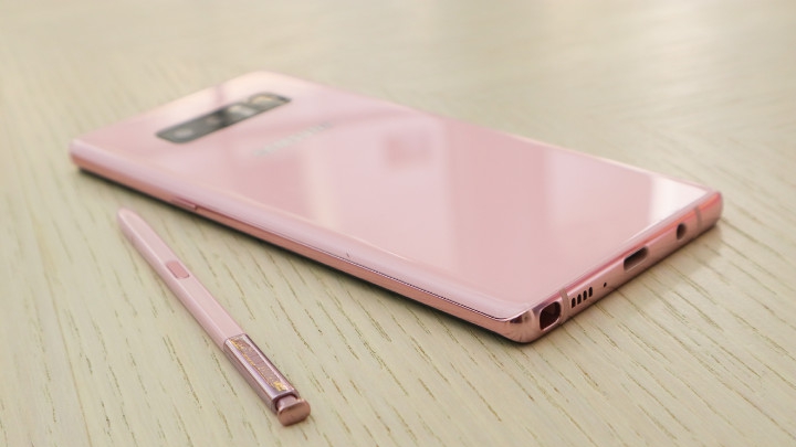 galaxy note 8 màu hồng star pink ra mắt tại đài loan