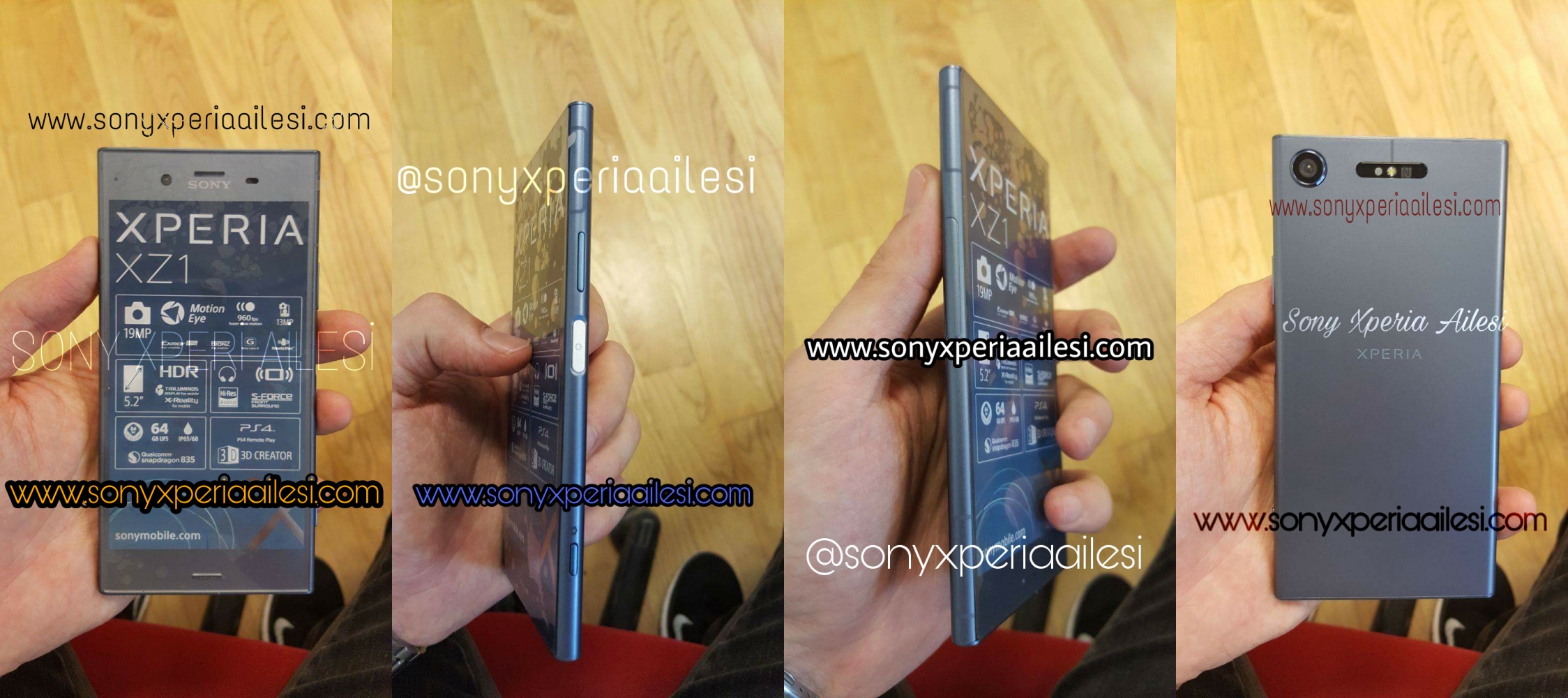 hình ảnh và cấu hình xperia xz1