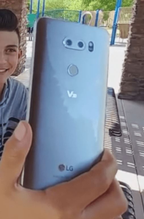 hình ảnh lg v30 rò rỉ