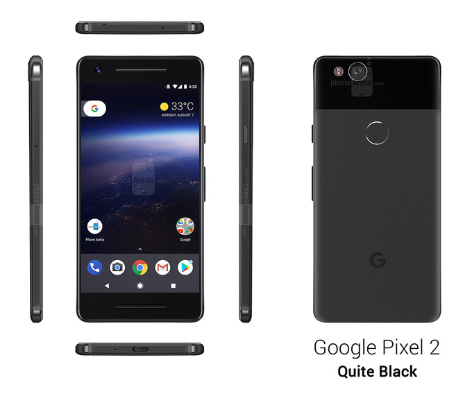 màu sắc google pixel 2 lộ ảnh
