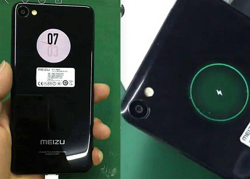 rò rỉ meizu x2 màn hình phụ tròn