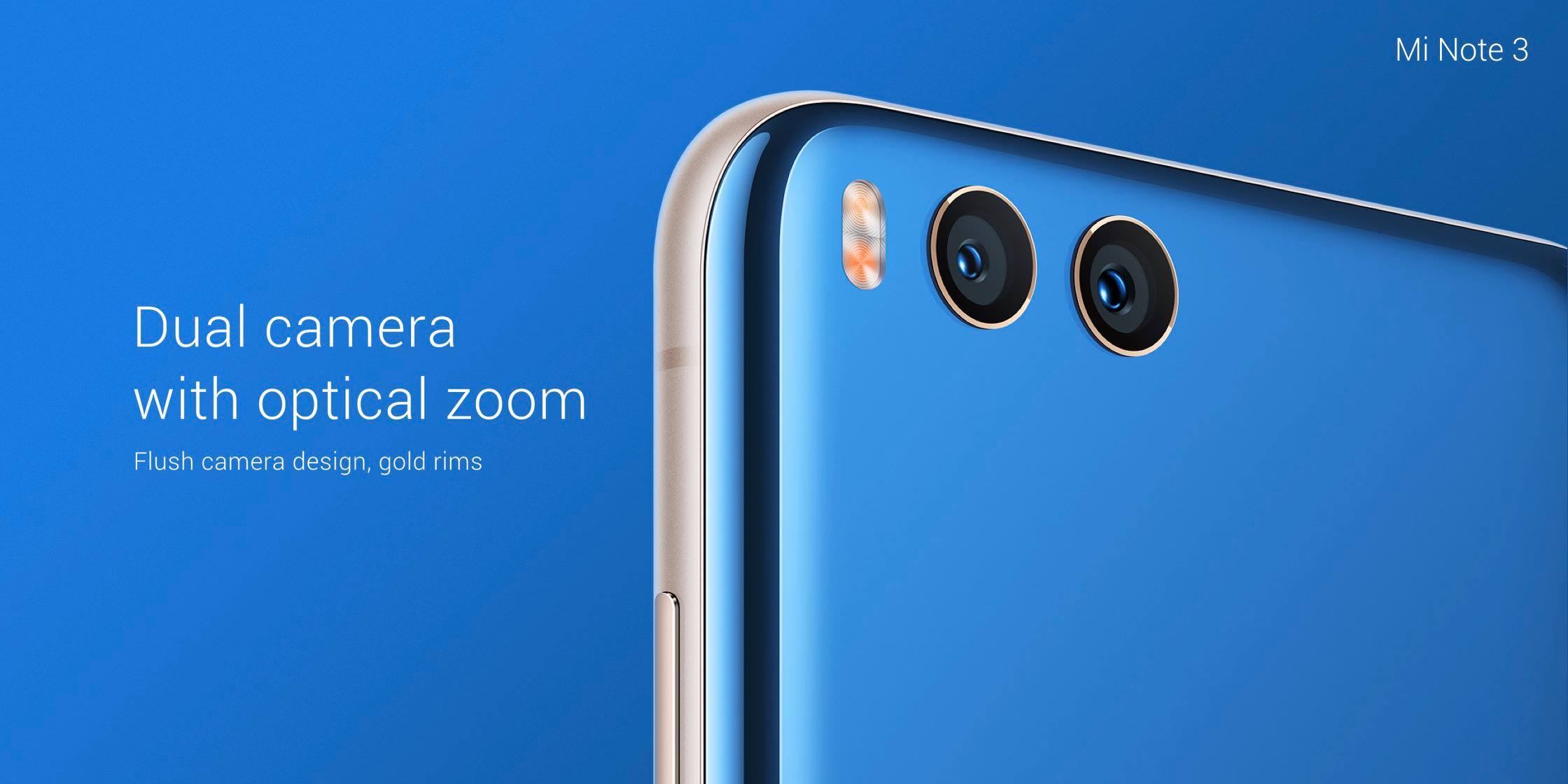 xiaomi mi note 3 ra mắt