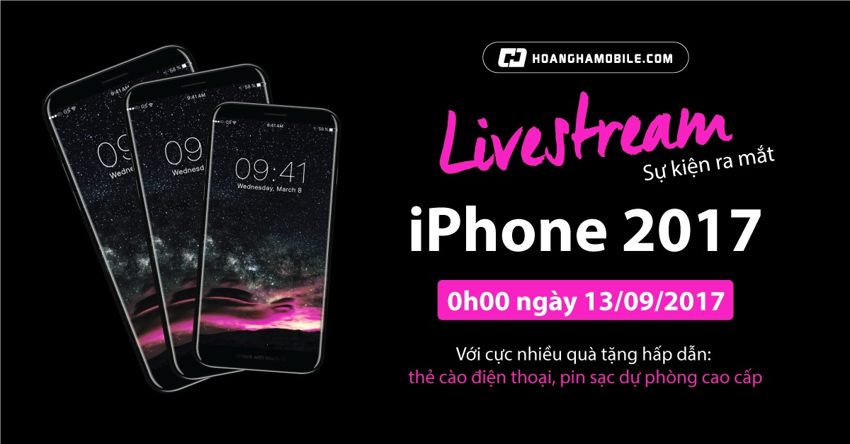 Livestream iPhone 8