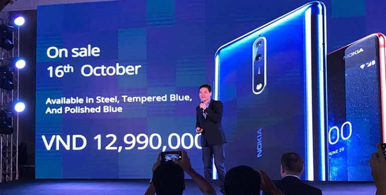 Nokia 8 ra mắt