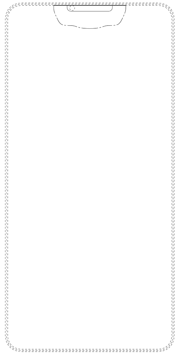 samsung màn hình không viền với vết khoét như iphone 8