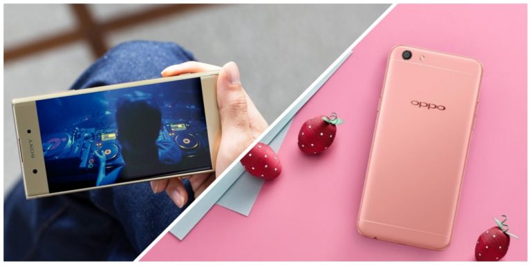 Xperia XA1 Plus vs Oppo F3