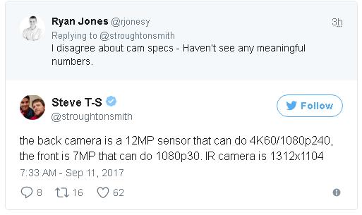 cấu hình iPhone x