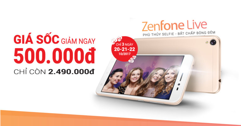 Zenfone Live Sale