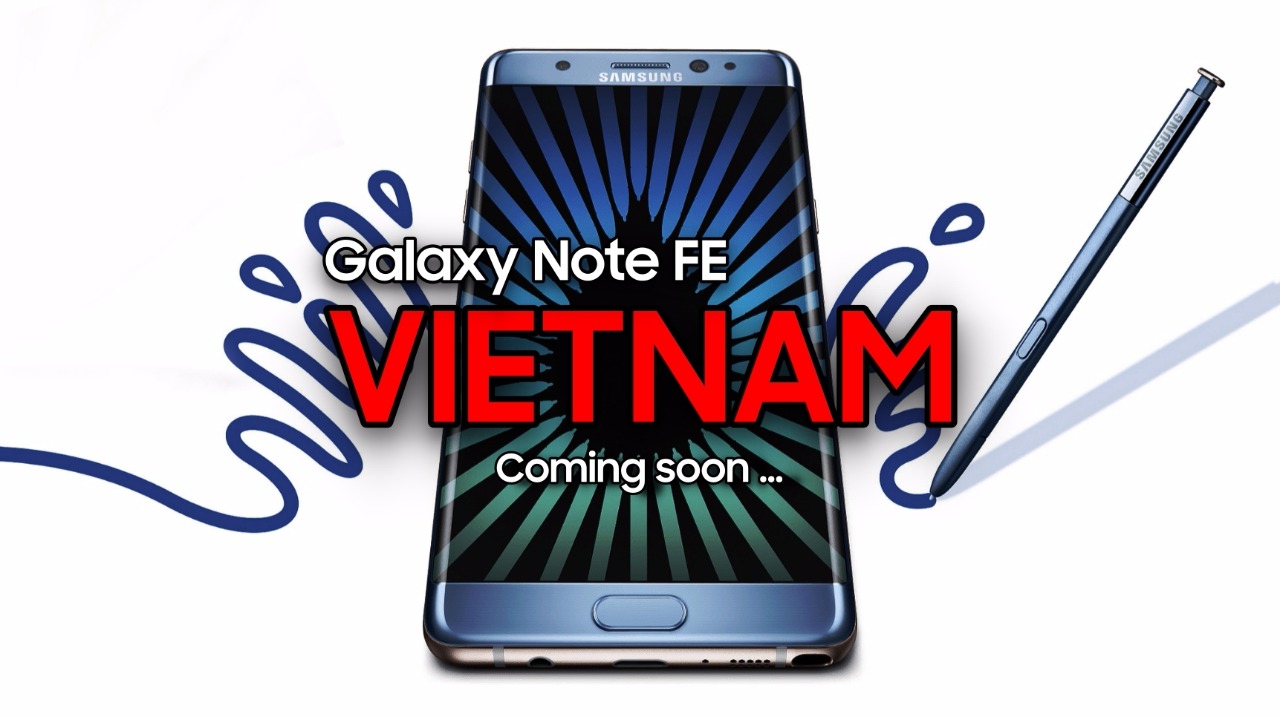 Galaxy Note FE bán tại Việt Nam chính hãng 1