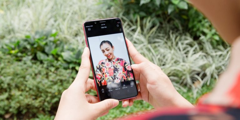 camera oppo f5 ai selfie nhận diện sắc đẹp