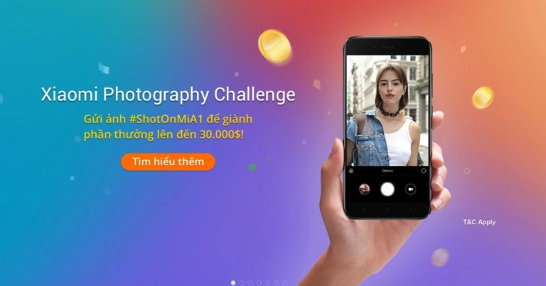 cuộc thi ảnh xiaomi mi a1 2