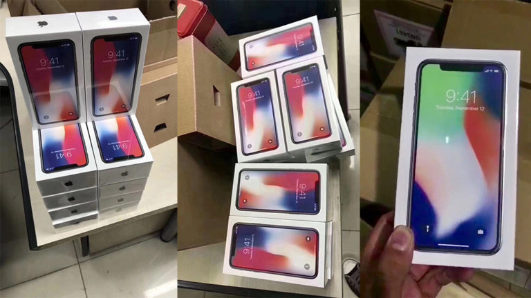 hình ảnh mở hộp iPhone X 1