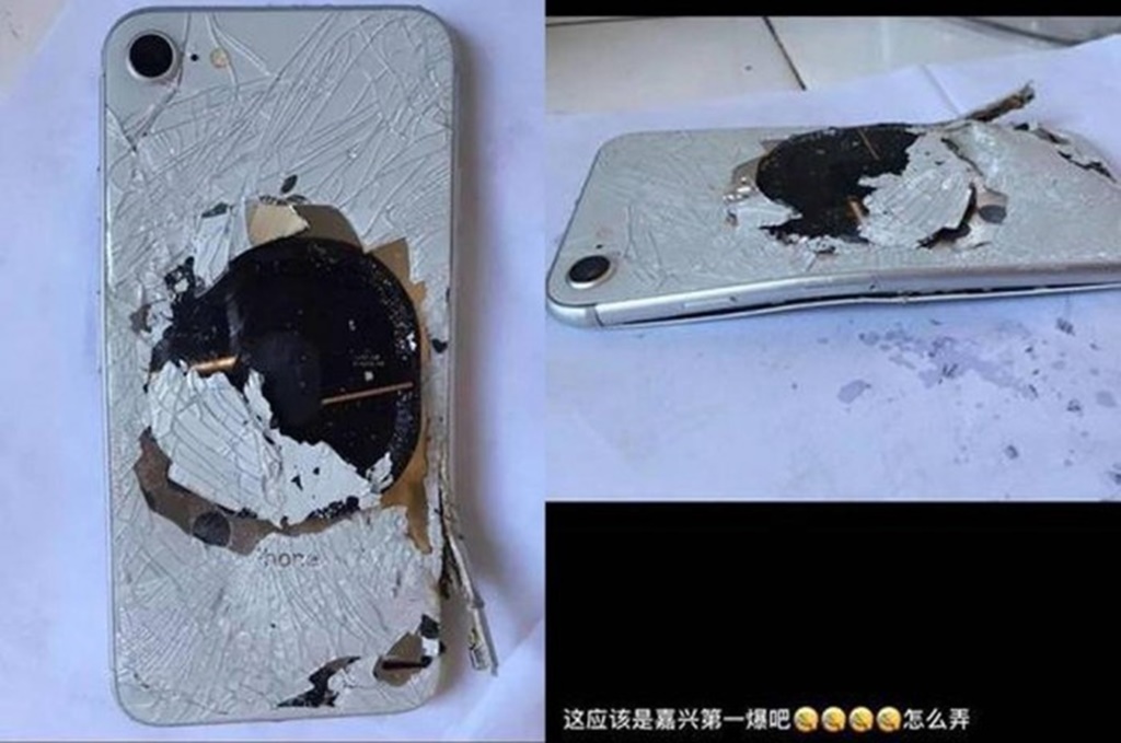 iPhone 8 phát nổ tại Trung Quốc 1