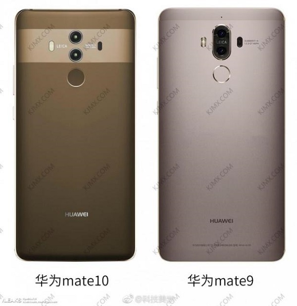 lộ ảnh Huawei Mate 10 