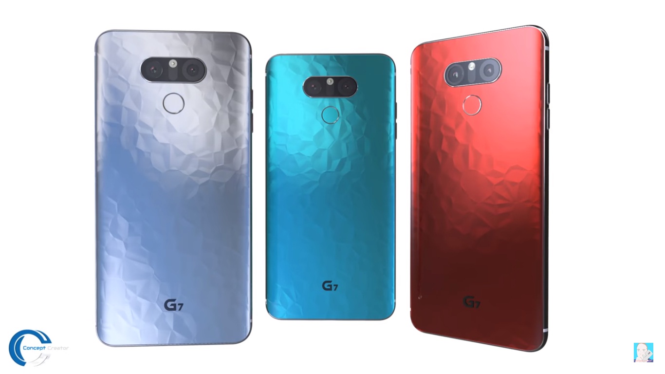 màn hình LG G7 có vết lõm như iPhone X 3