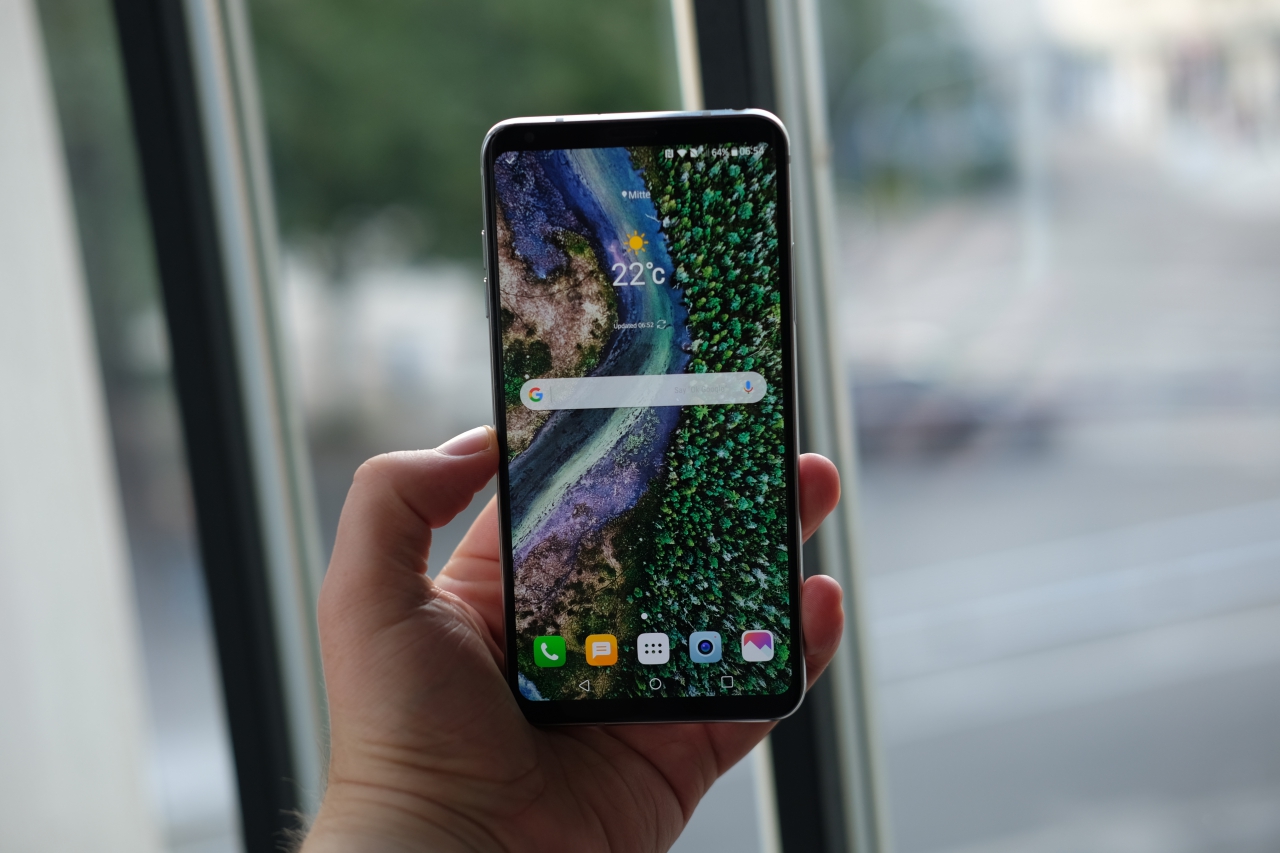màn hình lg v30 dinh lỗi độ sáng không đồng đều 4