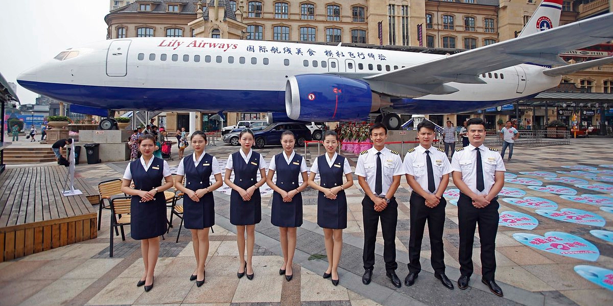 nhà hàng máy bay trung quốc 1