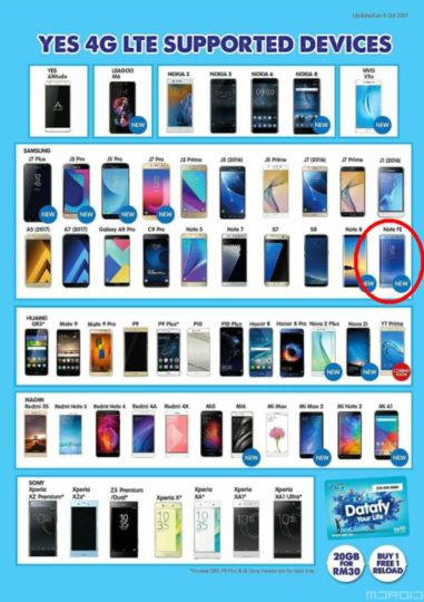 Galaxy Note FE mở bán