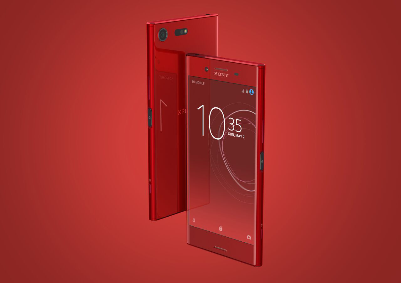 Xperia XZ Premium màu đỏ ra mắt