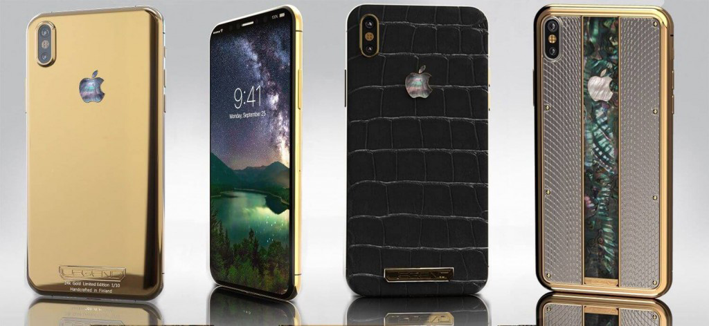 iPhone X đính kim cương