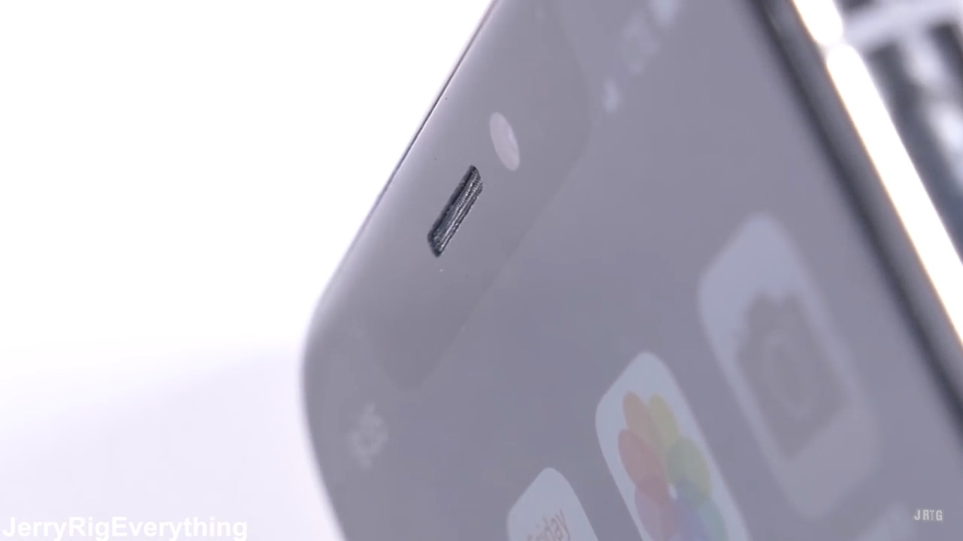 thử nghiệm độ bền iPhone X Jerry Rig Everything 2